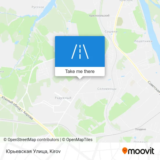 Юрьевская Улица map