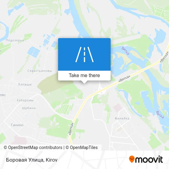 Боровая Улица map