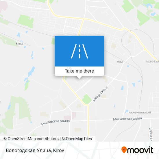 Вологодская Улица map