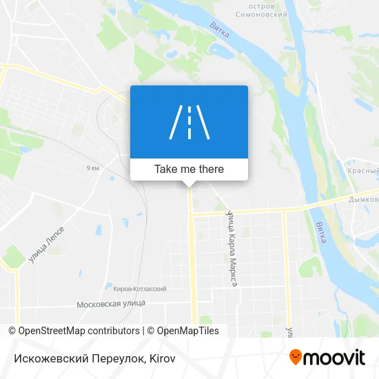 Искожевский Переулок map