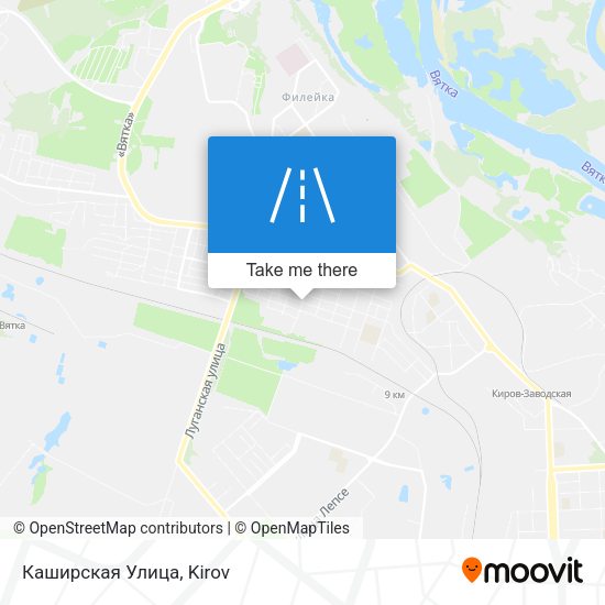 Каширская Улица map