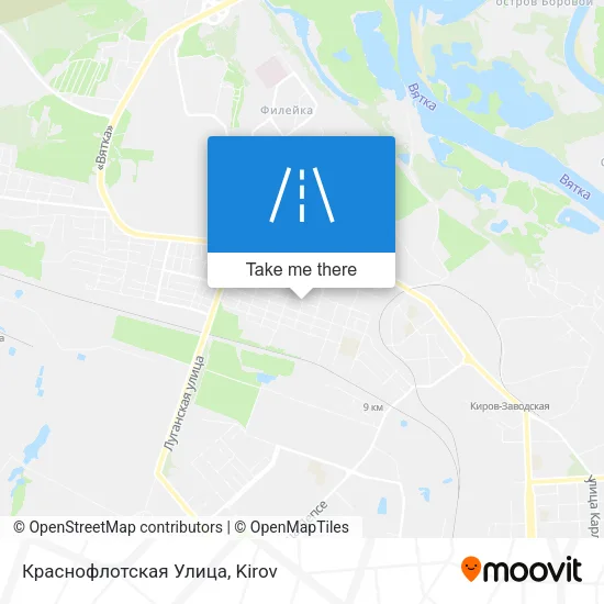 Краснофлотская Улица map