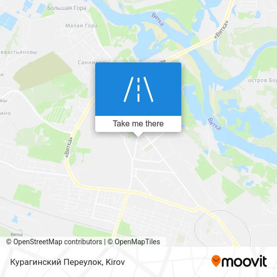 Курагинский Переулок map
