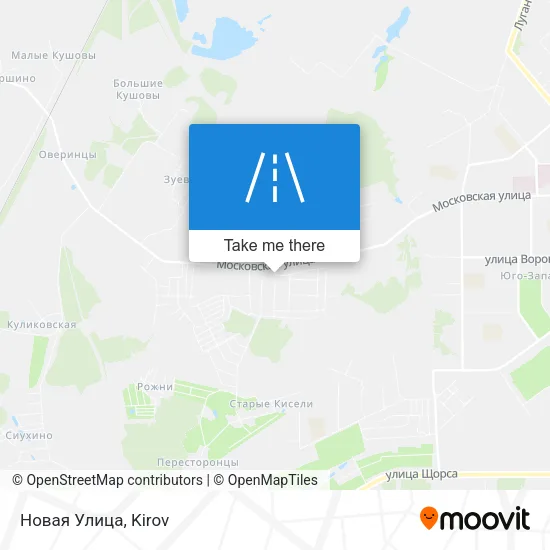 Новая Улица map