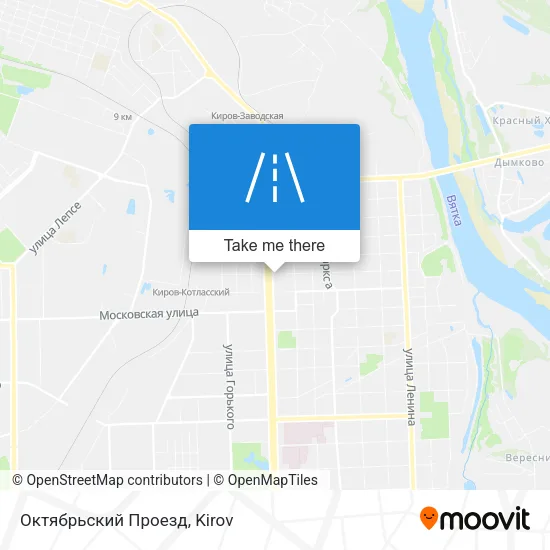 Октябрьский Проезд map