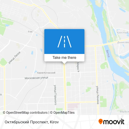 Октябрьский Проспект map