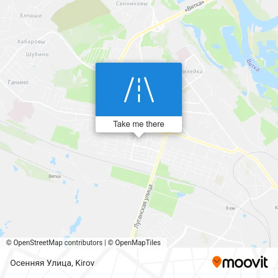 Осенняя Улица map