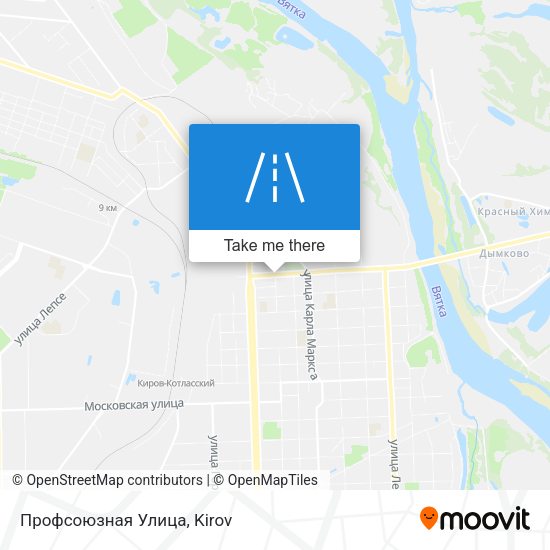 Профсоюзная Улица map