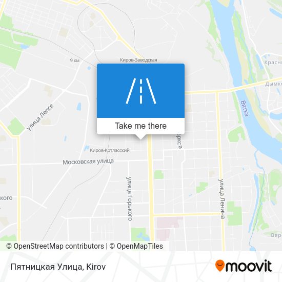 Пятницкая Улица map