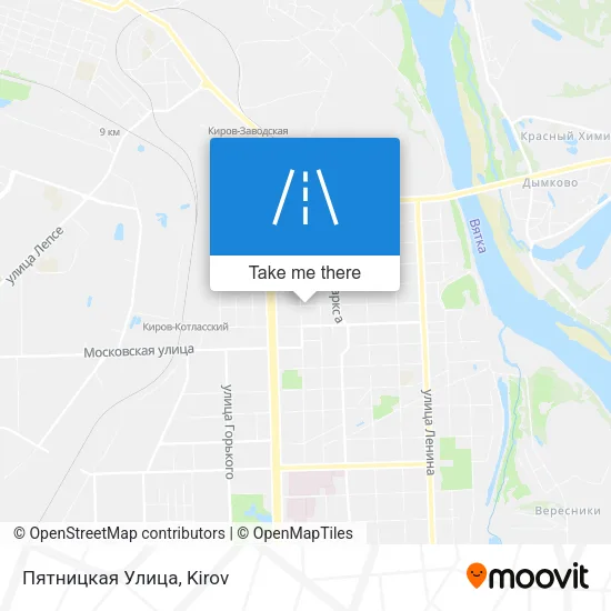 Пятницкая Улица map