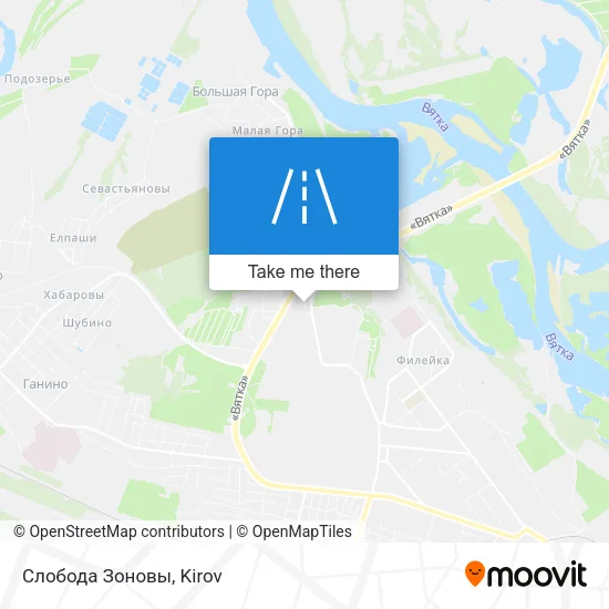 Слобода Зоновы map