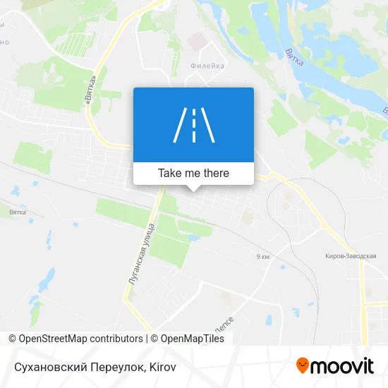 Сухановский Переулок map
