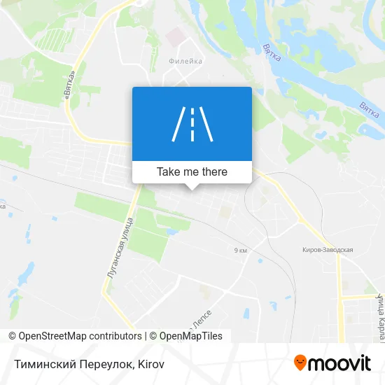 Тиминский Переулок map