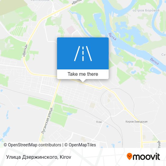 Улица Дзержинского map