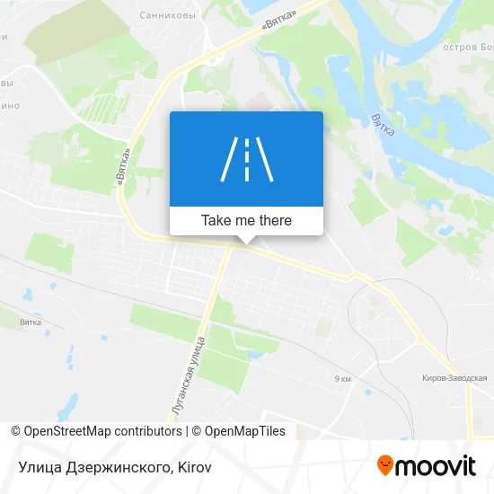 Улица Дзержинского map