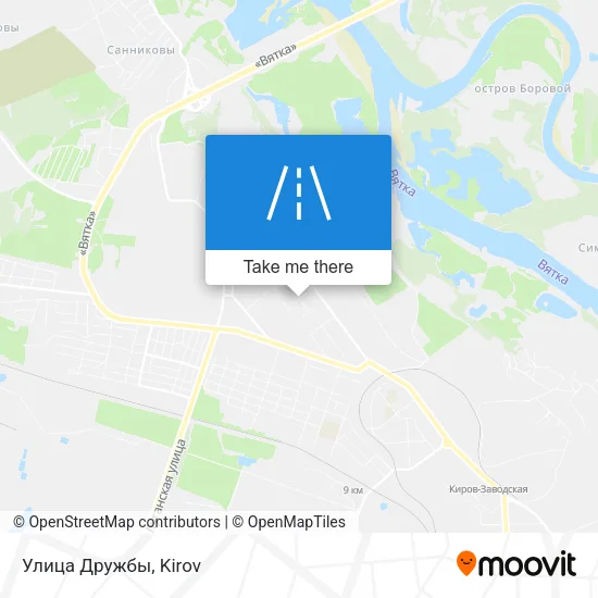 Улица Дружбы map