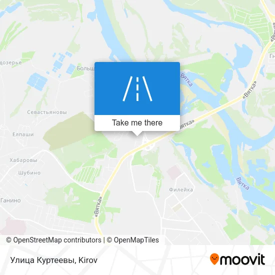 Улица Куртеевы map