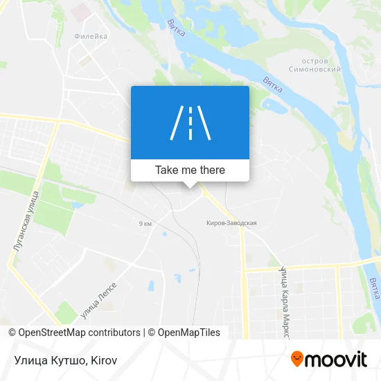 Улица Кутшо map