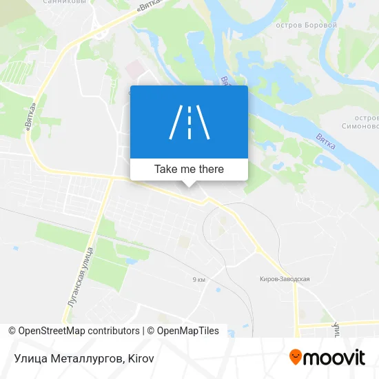 Улица Металлургов map
