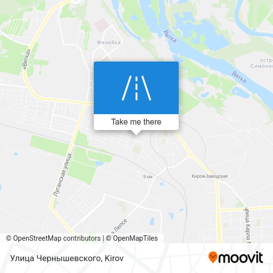 Улица Чернышевского map