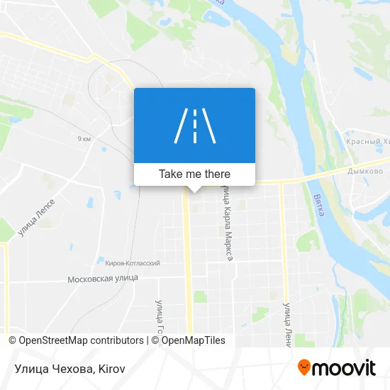 Улица Чехова map