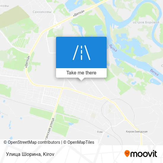 Улица Шорина map