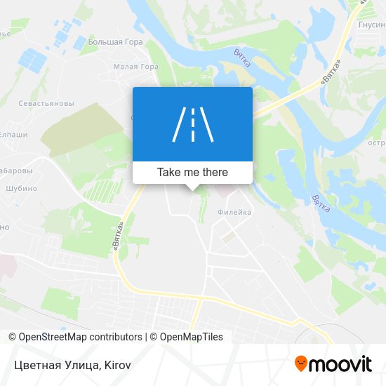 Цветная Улица map