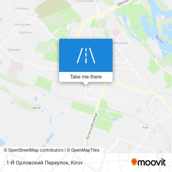 1-Й Орловский Переулок map