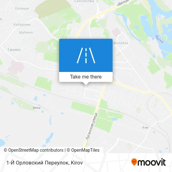 1-Й Орловский Переулок map