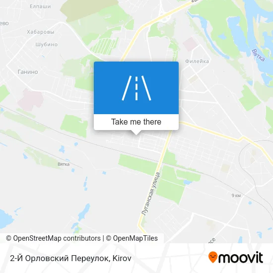 2-Й Орловский Переулок map
