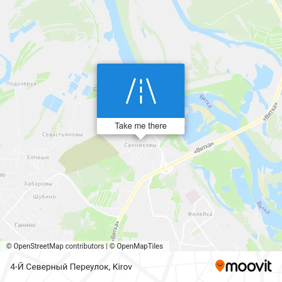 4-Й Северный Переулок map