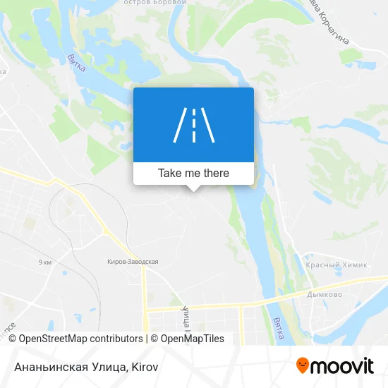 Ананьинская Улица map