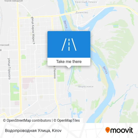 Водопроводная Улица map