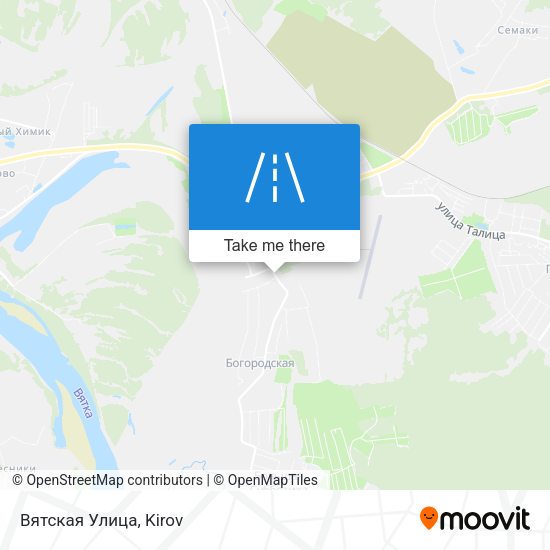Вятская Улица map