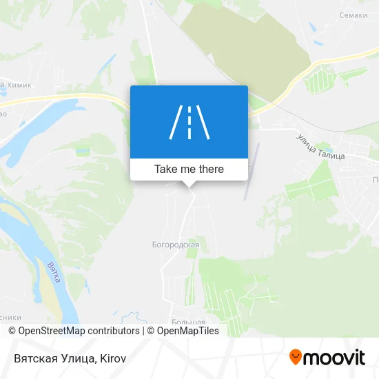 Вятская Улица map