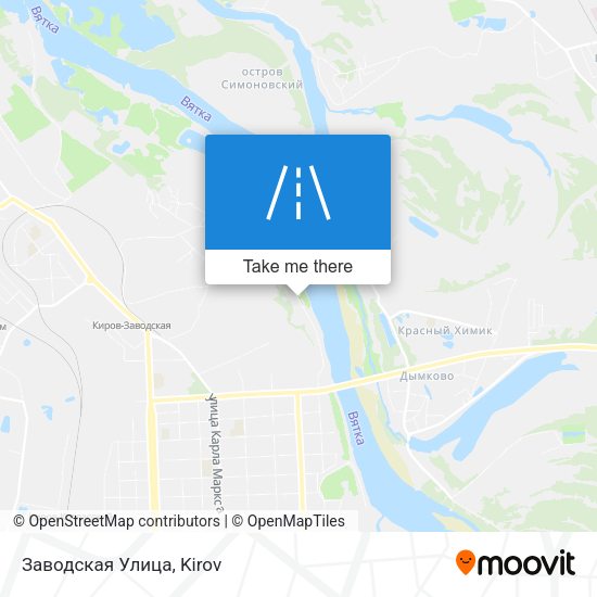Заводская Улица map