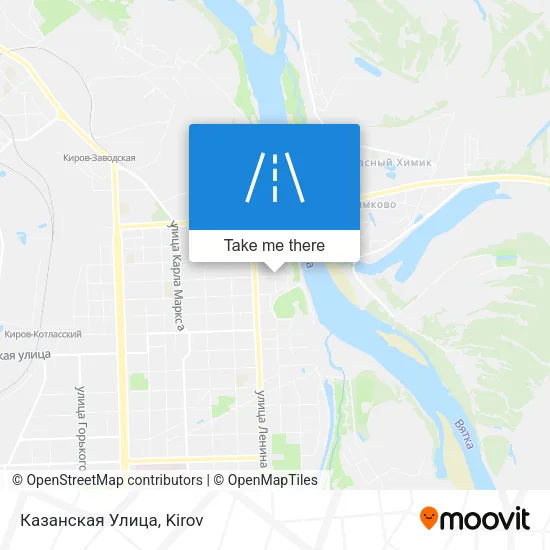Казанская Улица map