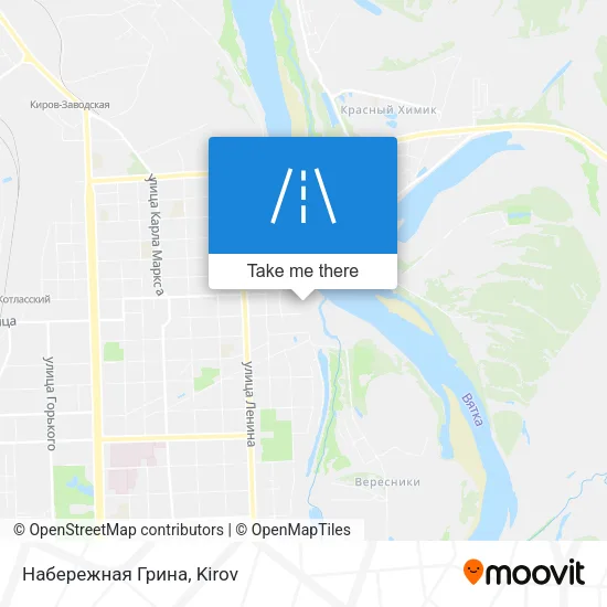 Набережная Грина map