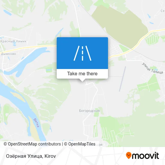 Озёрная Улица map