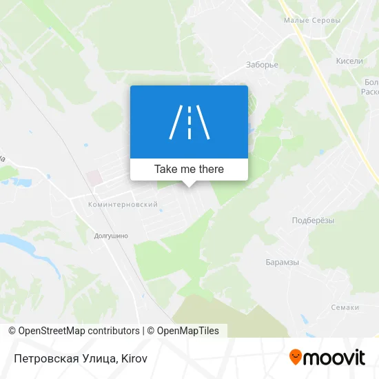 Петровская Улица map