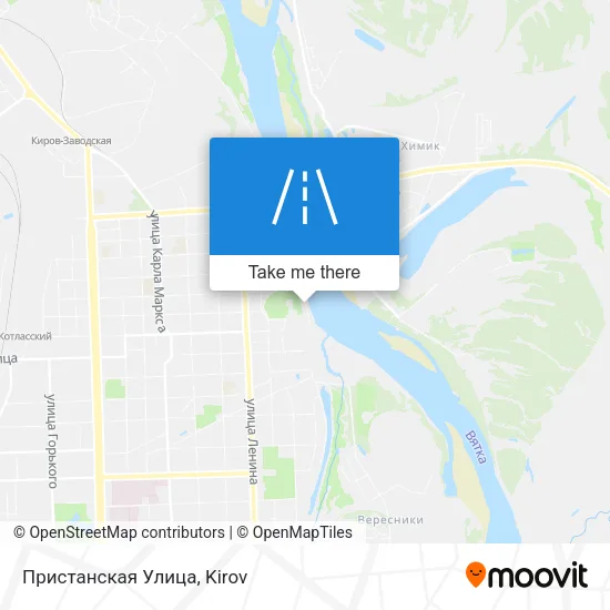 Пристанская Улица map