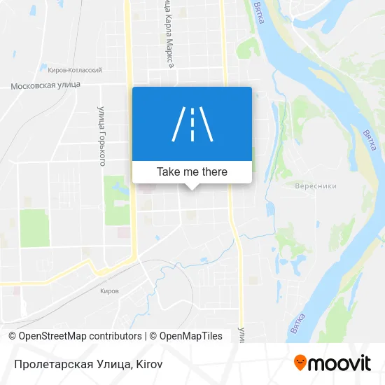 Пролетарская Улица map