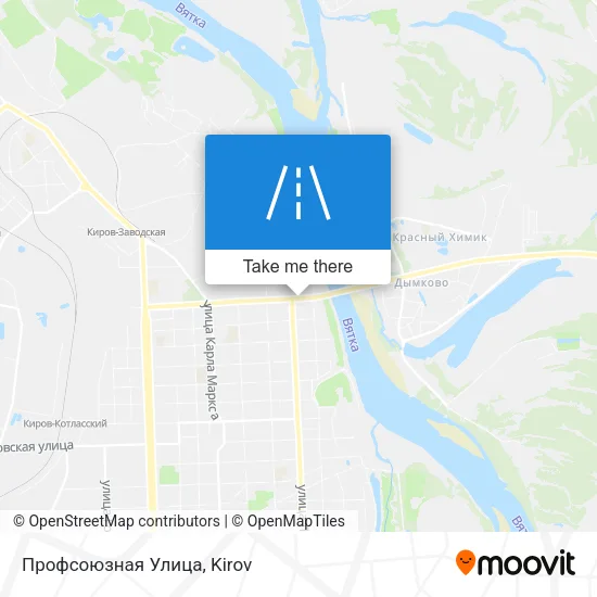 Профсоюзная Улица map
