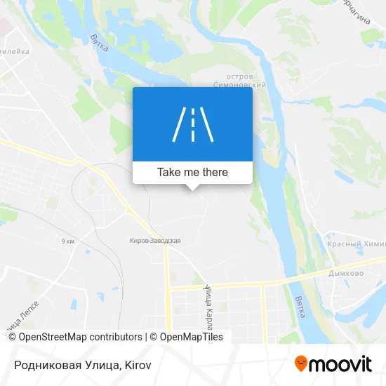 Родниковая Улица map