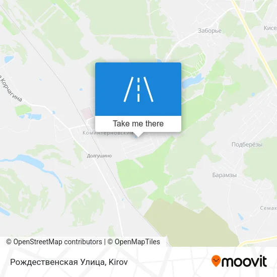 Рождественская Улица map
