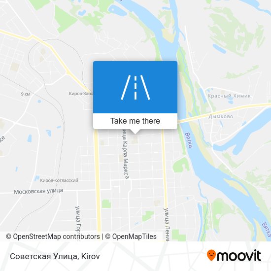 Советская Улица map