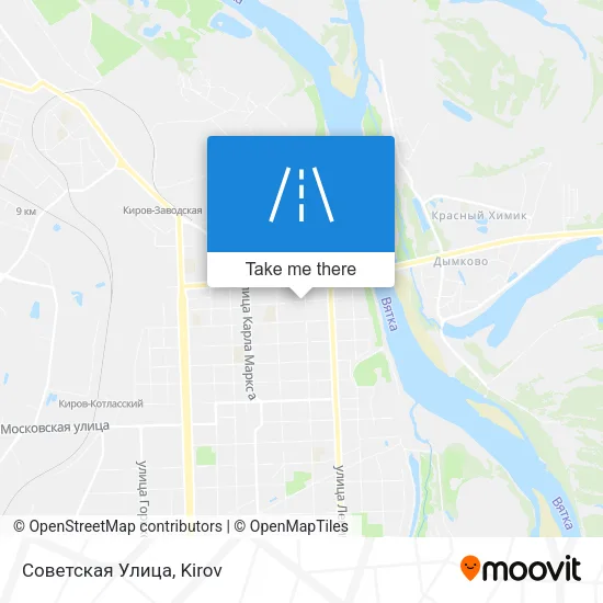 Советская Улица map