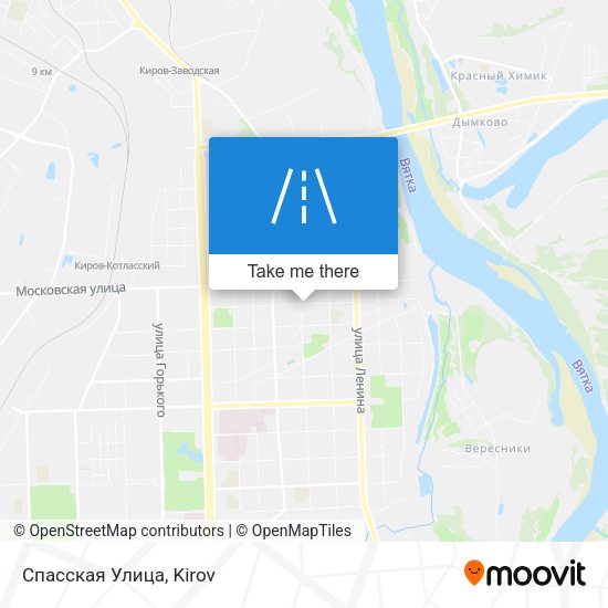 Спасская Улица map