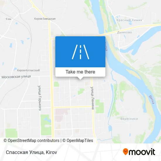 Спасская Улица map