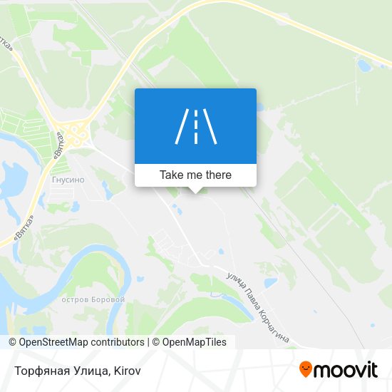 Торфяная Улица map